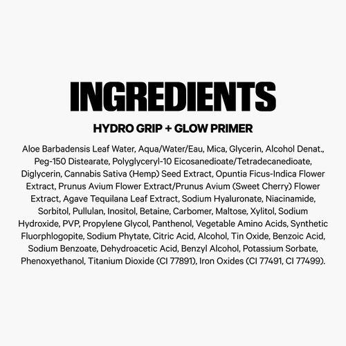 Milk Makeup Hydro Grip + Glow Primer with Hyaluronic Acid – Illuminating Face Primer Grips Makeup for Up to 12 Hours – Silicone-Free, Hydrating Formula with Radiant, Golden Finish – 1 oz