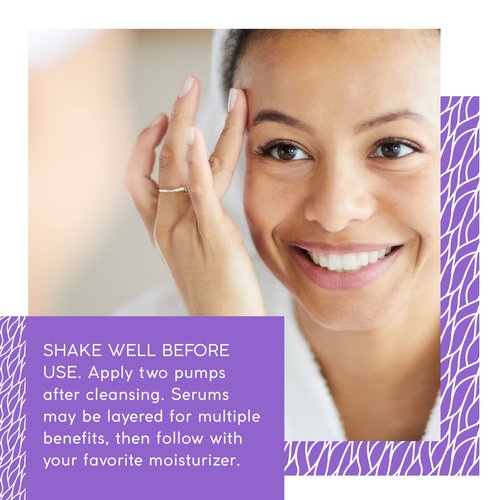 MyCHELLE Dermaceuticals Peptide+ Anti-Wrinkle Serum - Anti-Aging Serum with Peptides & Argan Plant Stem Cells to Help Restore Skin & Help Reduce the Appearance of Fine Lines and Wrinkles