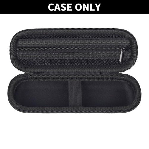 casmilee Case for Unisex Pubic & Personal Body Groomer & Trimmer QP1924, Also Fits for Gillette for Fusion5 Men’s Electric Shavers, Body Comb, Blade, USB Charging Cable Bag - Black (Box Only)