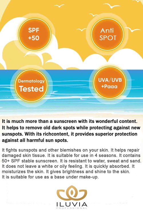 iluvia SPF 50 Sunscreen Cream with Zinc Oxide - Pack of 2, 4.6 oz Tubes Each: Your Ultimate Sun Protection Bundle
