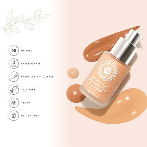 Honeybee Gardens Liquid & Powder Foundation Duo | Malibu