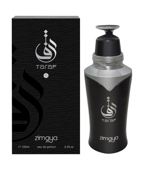 zimaya Taraf Black for Men Eau De Parfum, 100ml(3.4 oz)