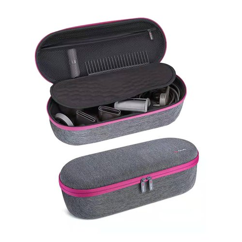 SANXIULY Travel Carrying Case for Dyson Supersonic Hair Dryer Compatible with Dyson HD15 HD08 HD07 HD03 HD01 Grey