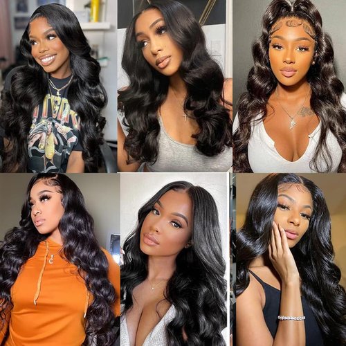 2x6 HD Transparent Skinlike Human Hair Lace Closure Body Wave 16inch 100% Brazilian 2x6 Closure Virgin Human Hair Kim K Middle Part Closure Body Wave Natural Black Glueless Pre Plucked Bleached