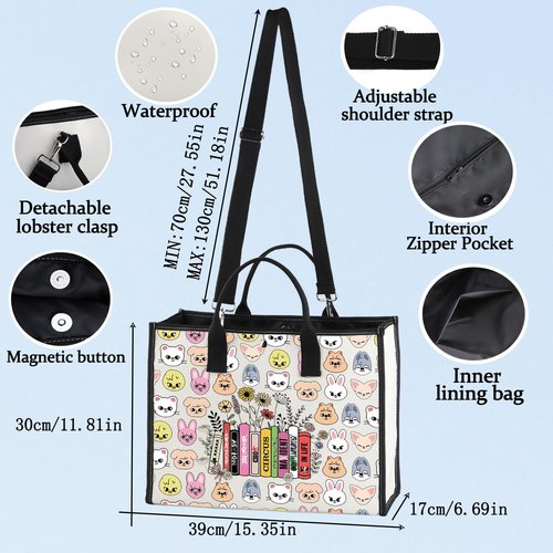 LEVLO Cartoon SKZ Cosmetic Makeup Bag SKZ Animal Fans Gift Cartoon Member Zipper Pouch Bag (SKZ Life LT)