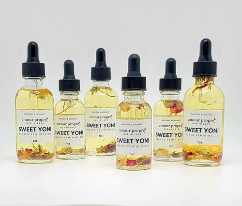 Amour Propre️ Sweet Yoni - Sacred Feminine Oil | 1oz or 2 oz (2 oz)