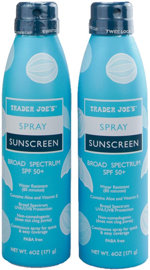 Trader Joe's Nourish Spray Sunscreen SPF 50+ Broad Spectrum (2-Pack)