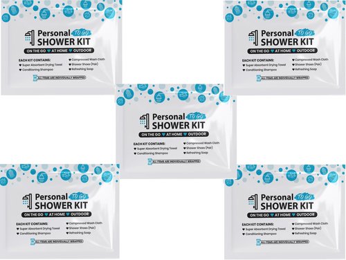 Compact Personal Shower Kit To-Go– Your Hygiene Companion for Travel, Gym, and Outdoor Adventures (5)