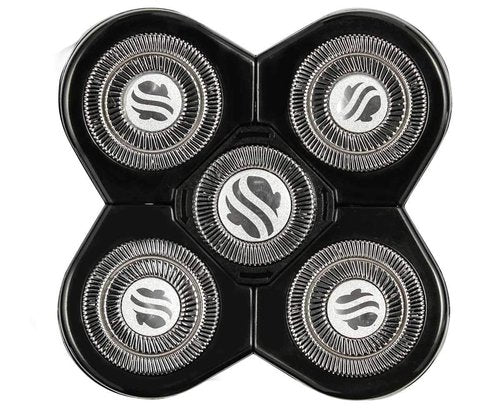 Skull Shaver Forte Replacement Blade - High-Performance Shaving Blade - Waterproof Electric Razor Blade - Wet & Dry Use - Compatible with Pitbull, Palm & Butterfly