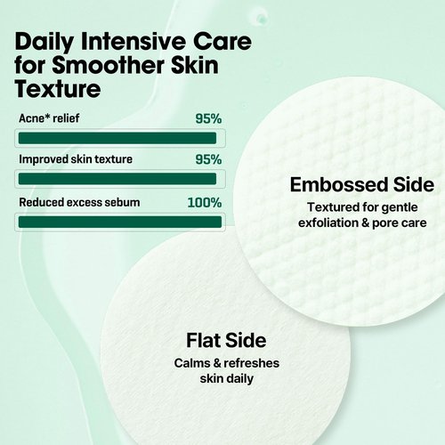 SOME BY MI AHA BHA PHA 30 Days Miracle Truecica Clear Pad – Pack of 2 – Korean Exfoliating Centella Face Toner Pads – Gently Clears Impurities, Refines Pores & Smooths Skin Texture – Korean Skin Care