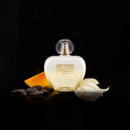 BANDERAS Perfumes - Her golden secret - Eau de toilette Spray for Women - Long Lasting - Fruity, Floral and Vanilla Notes - 2.7 Fl Oz (Pack of 2)