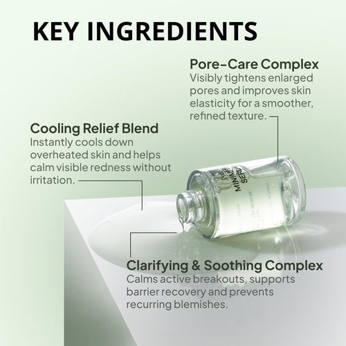 HAPA KRISTIN Face Serum Korean Skin Care Pore Care with Centella, Reduces Enlarged Pores & Excess Sebum, Niacinamide Serum, Oil Control, Pore Cleaner, Bakuchiol, 1.01 fl oz