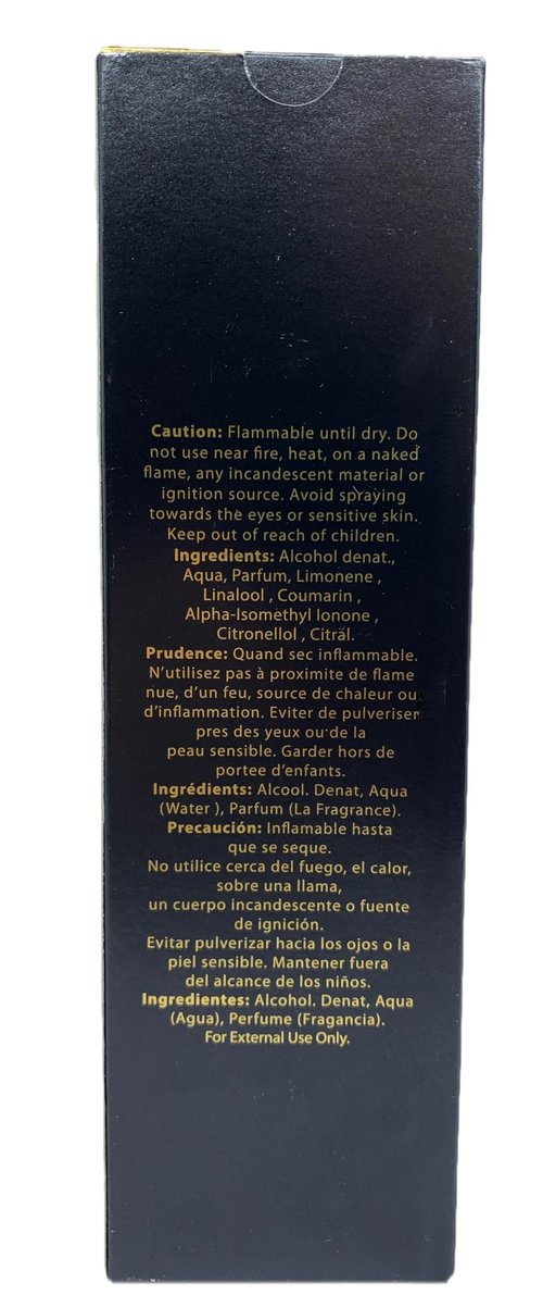 Paris Lights Gold Men's Cologne 3.4 Fl. Oz. Eau de Toilette Spray (Pack of 2)