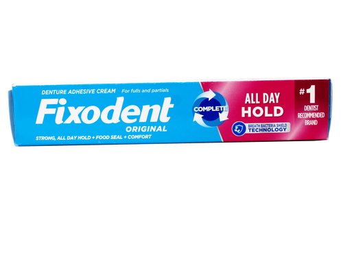 Fixodent Cream Size 2.4z Fixodent Denture Adhesive Cream Original 2.4 Ounce (Pack of 6)