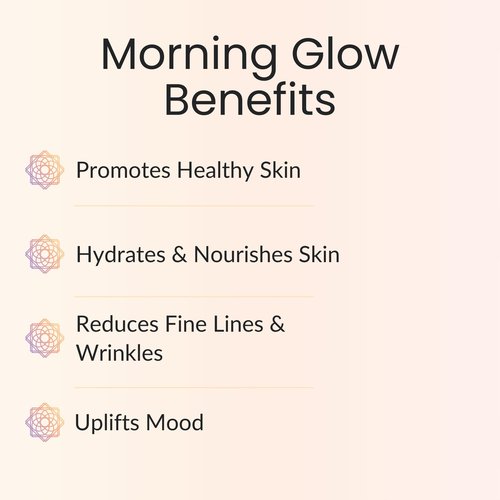 Vitality Extracts Morning Glow - Daily Moisturizing Serum, Avocado Oil, Tone, Rosehip, Vegan, Supple Skin, Radiant, All Skin Types, Hydrates & Nourishes