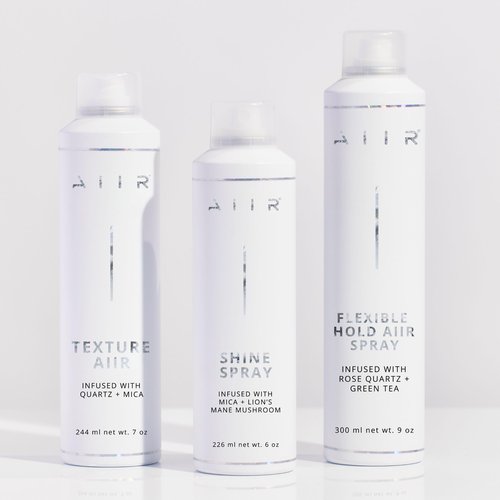 AIIR Shine Spray -Smoothing Spray for Glossy Sleek Hair, Humidity and Frizz Shield Spray, Gloss Spray, Lightweight Spray Coats and Protects Hair, Enhance Shine & Color with Reflect, 6 oz