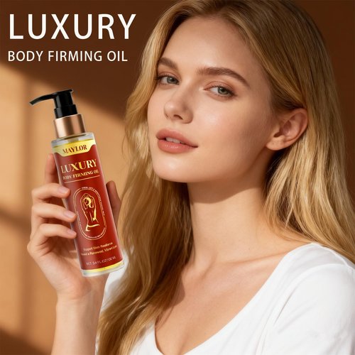 Body Firming Oil - Luxury Toning & Tightening Treatment for Crepey Skin - Hydrating, Nourishing Elixir to Improve Skin Texture & Elasticity - 100ml (1)