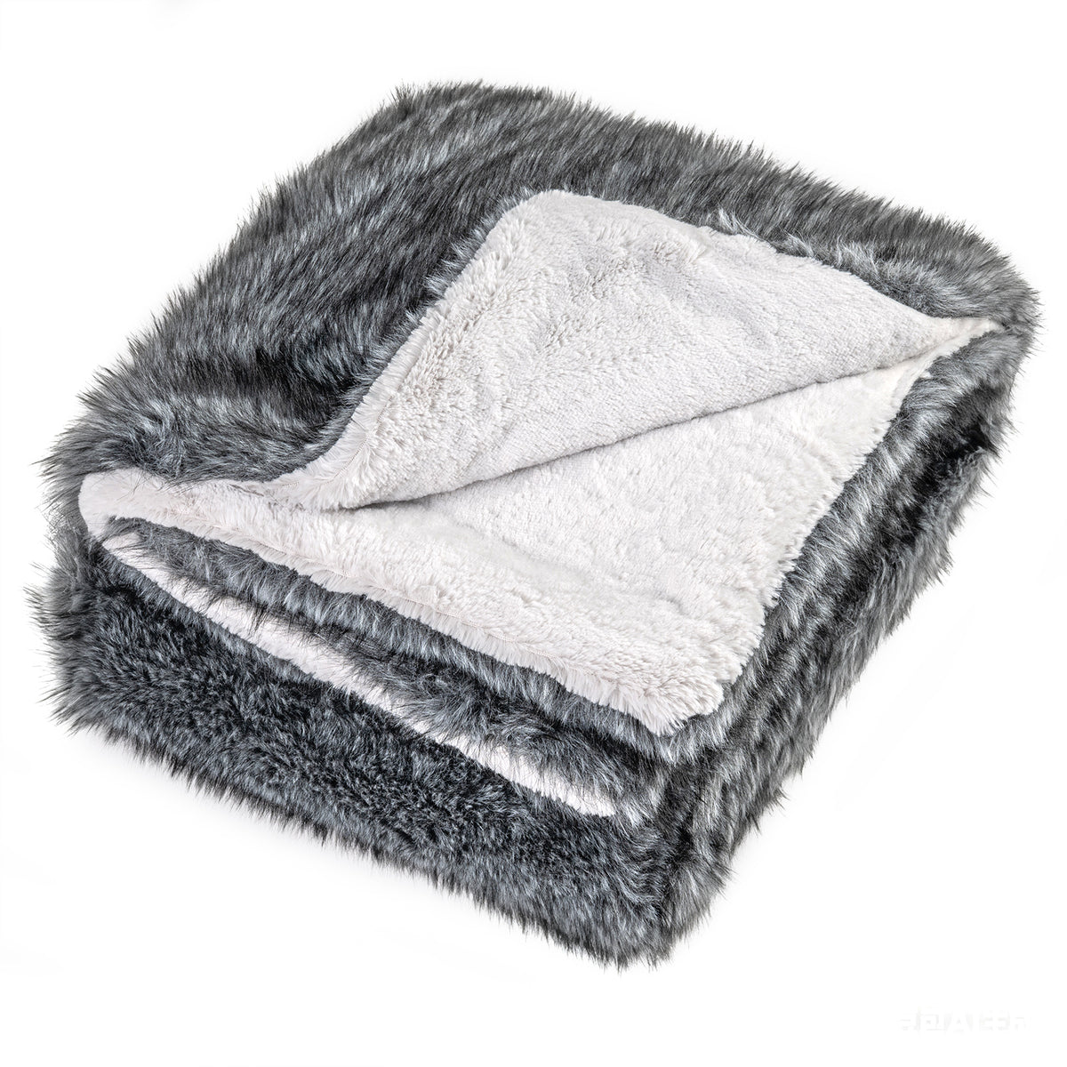 Electric Heated Blanket Throw, Pink - 10 Heat Settings