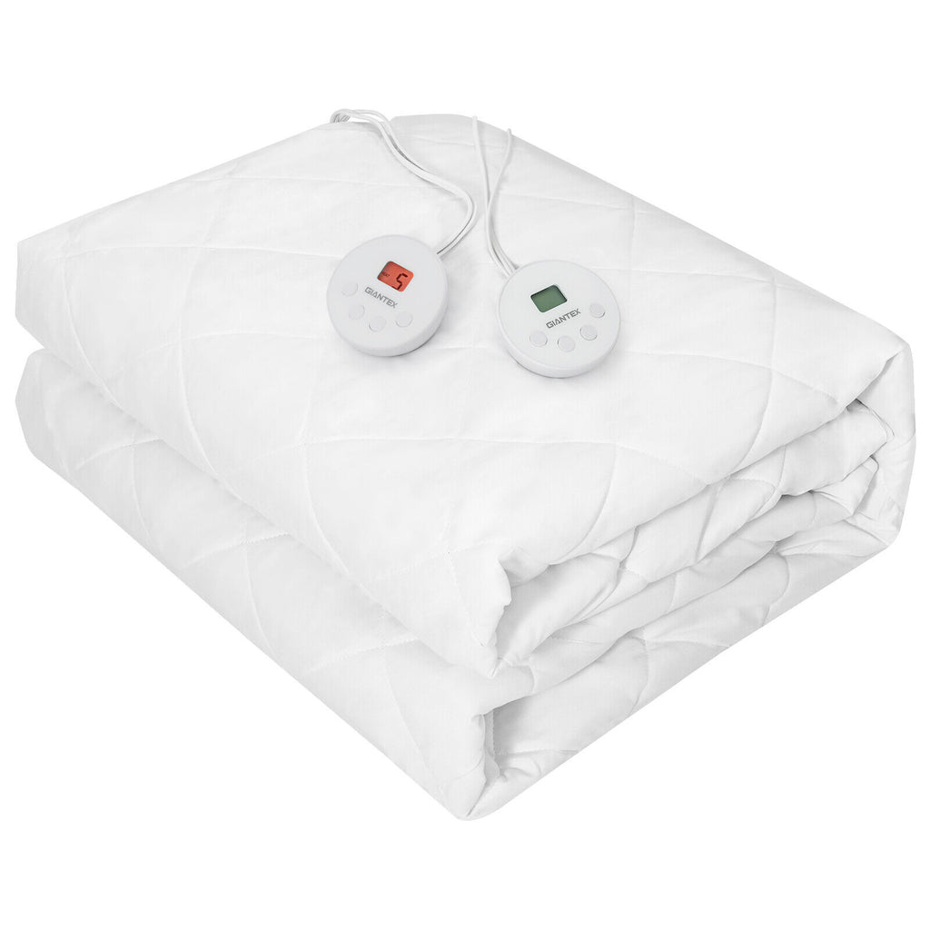 Electric Heated Mattress Pad Queen Size with Dual Controller