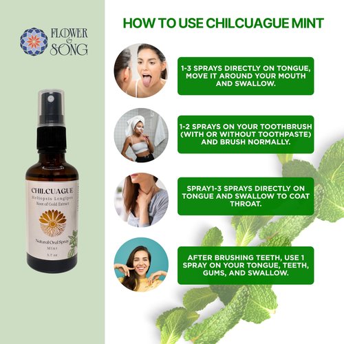 Chilcuague Natural Oral Spray (Mint)