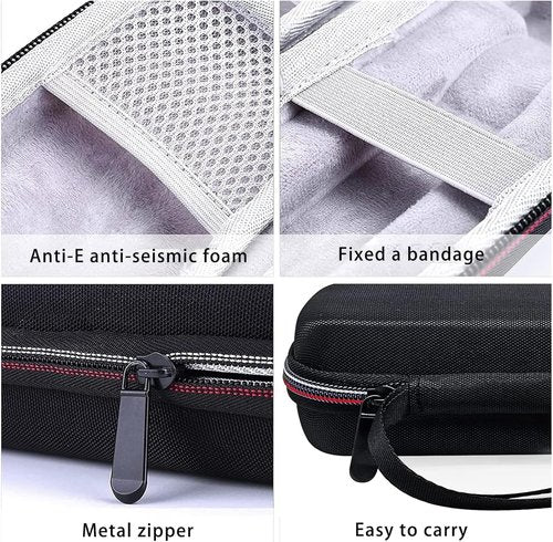 INVODA Shaver Travel Case for Hybrid Electric Trimmer QP2520 QP2530 QP2620 QP2630 Sturdy and Wear-resistant Easy to Carry Deal for Business Trips