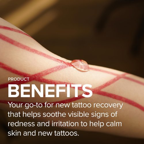 Mad Rabbit Tattoo Aftercare Soothing Gel & Moisturizer As Seen on Shark Tank - Premium Tattoo Supplies for New Tattoo Care, Anti-Itch - Tattoo Care Gel Made with Clean Ingredients