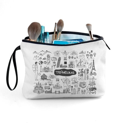 ARIOSEY Travel Gift - Gifts for Women Travelers - Makeup Bag