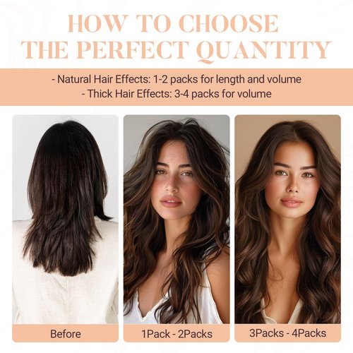 MAXITA Microlink Hair Extensions Human Hair Dark Brown Micro Bead Hair Extensions Virgin Human Hair, 50g/50 Strands/Pack, 16 In