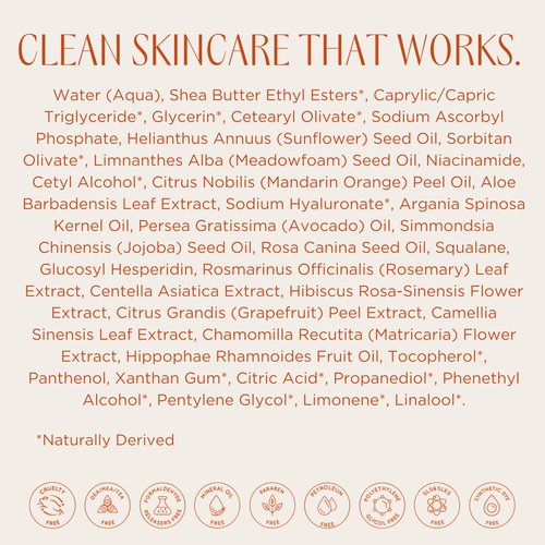 InstaNatural Vitamin C Moisturizer Face Cream, Reduces the Look of Fine Lines and Wrinkles, Moisturizing Lotion for Dry Skin with Aloe Vera, Niacinamide, Hyaluronic Acid - 3.4 Fl ounce (Pack of 3)