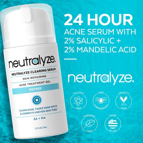 Neutralyze Moderate To Severe Acne Treatment Kit 2.0 (Clearing Serum & Synergyzer)