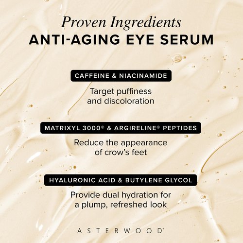 Asterwood Matrixyl 3000 with Argireline Serum 2 oz + Hyaluronic Acid Eye Serum