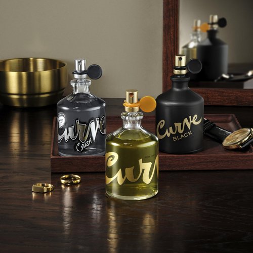Curve for Men Cologne Spray, Gift for Him, Spicy Woody Magnetic Scent for Day or Night, 4.2 fl oz
