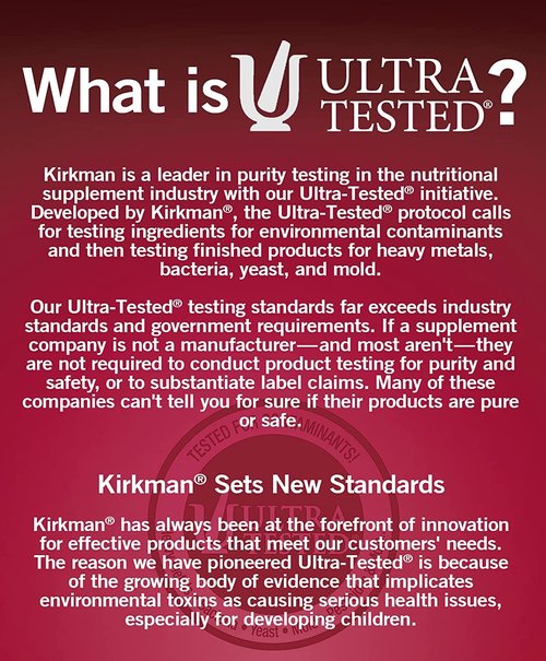 Kirkman - Acetyl L-Carnitine 250 mg - 90 Capsules - Supports Sustained Cellular Energy Production - Hypoallergenic