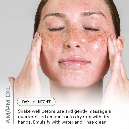 COSMEDIX - Cleansing Oil for Face - 2-in-1 Cleansing Oil - Hydrated, Healthy Glow - Nutrient-rich Ingredients - Cruelty-free Skincare - Facial Wash for Soft & Hydrated Skin - Day and Night Use