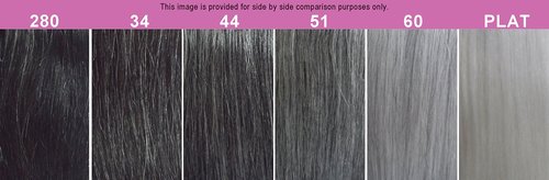 FOXY SALON WEAVE - STRAIGHT08 (Foxy Silver - Weave) - Human Hair Weave in 280