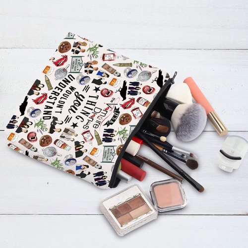 G2TUP Vampire Makeup Bag Stefan & Elena Fans Gift It's A Vampire Thing Cosmetic Bag Salvatore Brothers Merch (Vampire New MG)