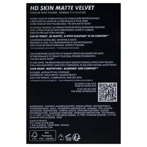 HD Skin Matte Powder Foundation - 2Y30 by Make Up For Ever for Women - 0.38 oz Foundation