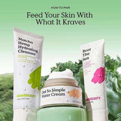 KraveBeauty Beet The Sun SPF 40 Duo – Korean-Inspired Daily Broad Spectrum Sunscreen, Non-Greasy, No White Cast, Vegan & Cruelty-Free, 1.7 fl oz x2