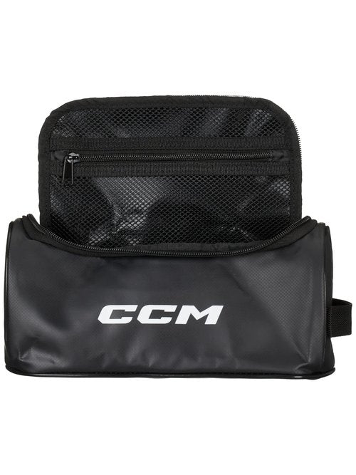 CCM Hockey Shower Toiletry Bag, Black, 10.75˝ L X 4.5˝ H X 5˝ W (BSHOWR)