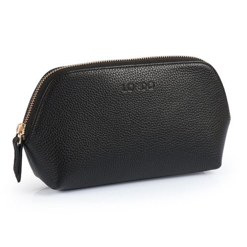 Londo Genuine Leather Makeup Bag – Cosmetic Pouch, Travel Organizer, Toiletry Clutch for Women, Stylish & Durable Storage for Essentials