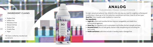 R+Co ANALOG Cleansing Foam Conditioner 177 ml / 5.75 oz