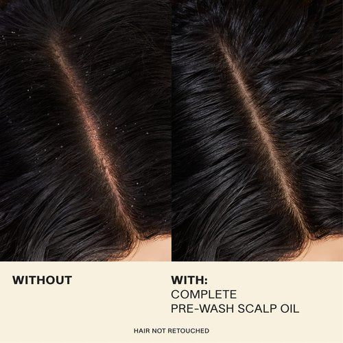 JVN Complete Pre-Wash Scalp Oil, 1.7 Fl Oz, Hair Treatment and Scalp Clarifying Oil Made with Rosemary Extract, Hair Care for Women and Men, Silicone Free