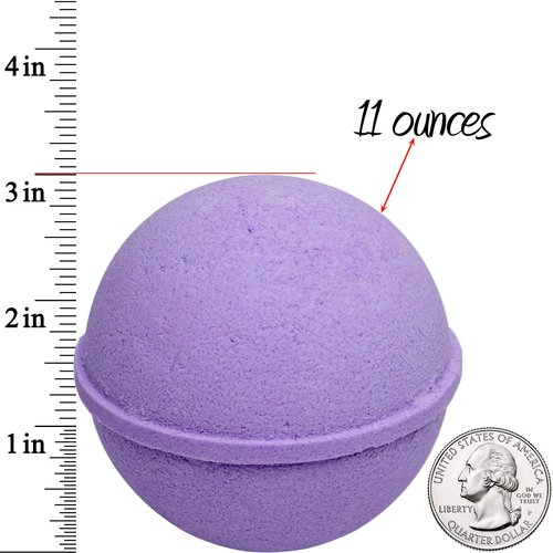 Ocean Breeze Lavender Bath Bombs Gift Set of 2 with Ring Surprise Inside Each Made in USA