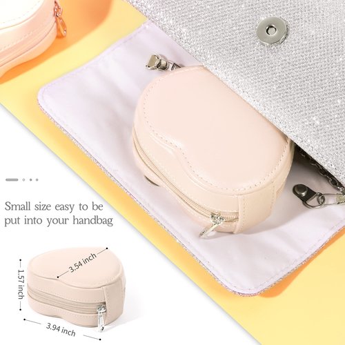 Dajasan Large Capacity Makeup Bag+ Mini Jewelry Case