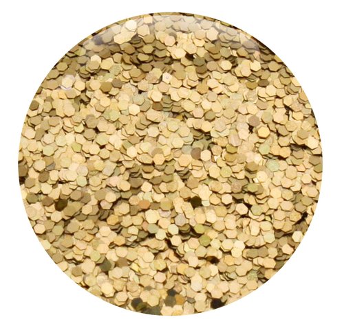 GLITTIES - (6PK) - Holographic Gold & Silver Glitter Kit - Solvent Resistant & Great for Nail Art Polish, Gels, Acrylics Supplies - Quality Glitter Made in the USA! - (60 Grams)