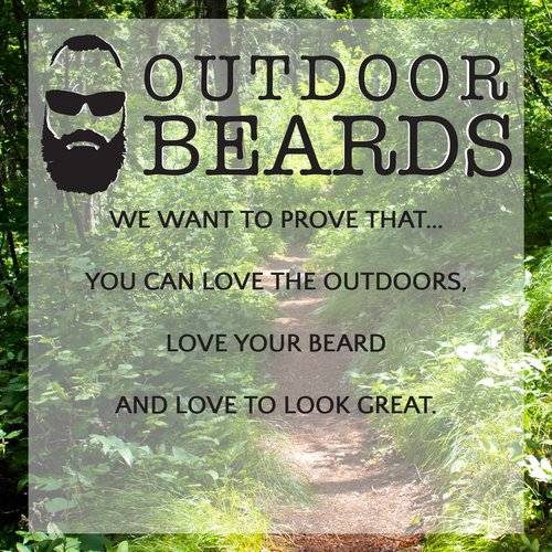 Outdoor Beards Beard Balm | 2 oz Cleansing Balm for Beards Short or Long | Beard Conditioner for Men | Essential Moisturizer for Every Man's Beard | Leave Hair and Skin Healthy (Around the Campfire)