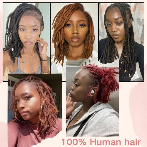 Afro Kinkys Bulk Human Hair for, Loc Repair, Twists, Afro Kinky Curly Human Hair 3 Packs Bulk Hair For Dreadlocks Extensions Bulk Human Braiding Hair (Natural Black# 10inch 150g)