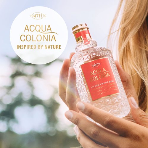 4711 Acqua Colonia Lychee and White Mint by Muelhens for Unisex - 5.7 oz EDC Spray