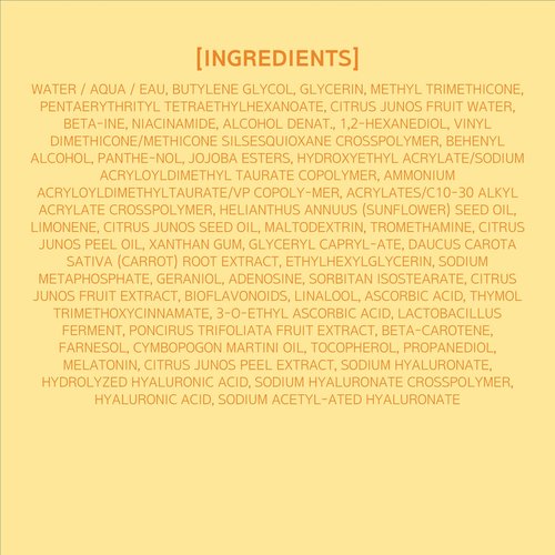 Hanyul Yuja Sleeping Mask | Korean Yuzu Night Cream, Vitamin C for Glow, Radiance, Brightening, Vegan Hydrating Overnight Moisturizer with Hyaluronic Acid, Niacinamide & Antioxidants 2.37 fl. oz.