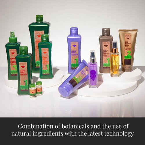 SALERM - Intensive Scalp Serum - Biokera Natura - 6 x 10 ml - Fortifying Hair Treatment for Women and Men - with Ginseng and Ginkgo Biloba - Strengthens Weakened Hair